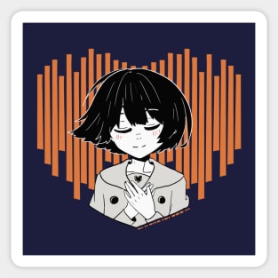 Listen to your Heart | GothicCat Sticker